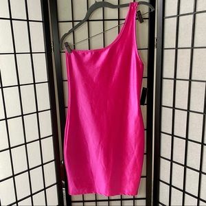 Hot Pink Bodycon Dress